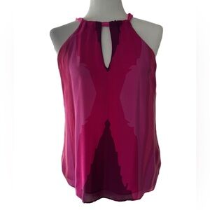 Atina Cristina XS Elegant Fuchsia Halter Blouse